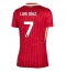 Liverpool Luis Diaz #7 Replika Hjemmedrakt Dame 2024-25 Kortermet