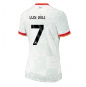 Liverpool Luis Diaz #7 Replika Tredjedrakt Dame 2024-25 Kortermet