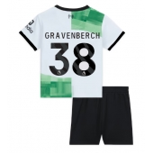 Liverpool Ryan Gravenberch #38 Replika Bortedrakt Barn 2023-24 Kortermet (+ bukser)