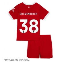 Liverpool Ryan Gravenberch #38 Replika Hjemmedrakt Barn 2023-24 Kortermet (+ bukser)