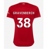 Liverpool Ryan Gravenberch #38 Replika Hjemmedrakt Dame 2023-24 Kortermet