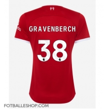 Liverpool Ryan Gravenberch #38 Replika Hjemmedrakt Dame 2023-24 Kortermet