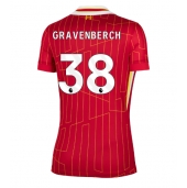 Liverpool Ryan Gravenberch #38 Replika Hjemmedrakt Dame 2024-25 Kortermet