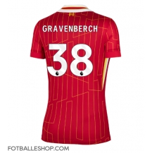 Liverpool Ryan Gravenberch #38 Replika Hjemmedrakt Dame 2024-25 Kortermet