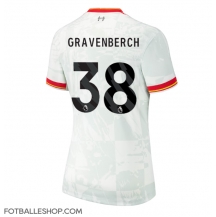 Liverpool Ryan Gravenberch #38 Replika Tredjedrakt Dame 2024-25 Kortermet