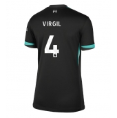 Liverpool Virgil van Dijk #4 Replika Bortedrakt Dame 2024-25 Kortermet