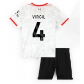 Liverpool Virgil van Dijk #4 Replika Tredjedrakt Barn 2024-25 Kortermet (+ bukser)