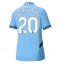 Manchester City Bernardo Silva #20 Replika Hjemmedrakt Dame 2024-25 Kortermet