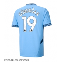 Manchester City Ilkay Gundogan #19 Replika Hjemmedrakt 2024-25 Kortermet