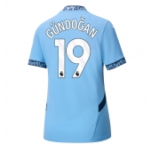 Manchester City Ilkay Gundogan #19 Replika Hjemmedrakt Dame 2024-25 Kortermet