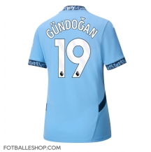 Manchester City Ilkay Gundogan #19 Replika Hjemmedrakt Dame 2024-25 Kortermet