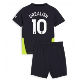 Manchester City Jack Grealish #10 Replika Bortedrakt Barn 2024-25 Kortermet (+ bukser)