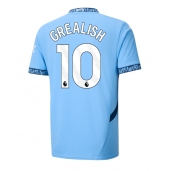 Manchester City Jack Grealish #10 Replika Hjemmedrakt 2024-25 Kortermet