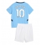 Manchester City Jack Grealish #10 Replika Hjemmedrakt Barn 2024-25 Kortermet (+ bukser)