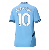 Manchester City Jack Grealish #10 Replika Hjemmedrakt Dame 2024-25 Kortermet