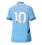 Manchester City Jack Grealish #10 Replika Hjemmedrakt Dame 2024-25 Kortermet