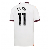 Manchester City Jeremy Doku #11 Replika Bortedrakt 2023-24 Kortermet