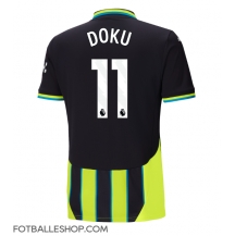 Manchester City Jeremy Doku #11 Replika Bortedrakt 2024-25 Kortermet