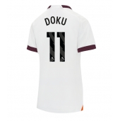 Manchester City Jeremy Doku #11 Replika Bortedrakt Dame 2023-24 Kortermet