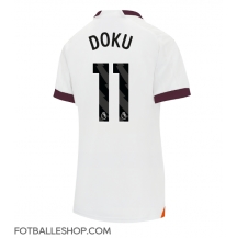 Manchester City Jeremy Doku #11 Replika Bortedrakt Dame 2023-24 Kortermet