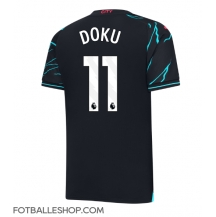 Manchester City Jeremy Doku #11 Replika Tredjedrakt 2023-24 Kortermet