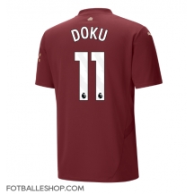 Manchester City Jeremy Doku #11 Replika Tredjedrakt 2024-25 Kortermet