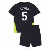 Manchester City John Stones #5 Replika Bortedrakt Barn 2024-25 Kortermet (+ bukser)