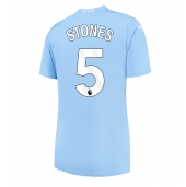 Manchester City John Stones #5 Replika Hjemmedrakt Dame 2023-24 Kortermet