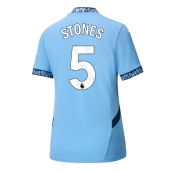 Manchester City John Stones #5 Replika Hjemmedrakt Dame 2024-25 Kortermet