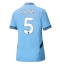 Manchester City John Stones #5 Replika Hjemmedrakt Dame 2024-25 Kortermet