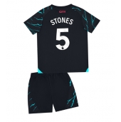 Manchester City John Stones #5 Replika Tredjedrakt Barn 2023-24 Kortermet (+ bukser)