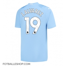 Manchester City Julian Alvarez #19 Replika Hjemmedrakt 2023-24 Kortermet