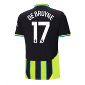 Manchester City Kevin De Bruyne #17 Replika Bortedrakt 2024-25 Kortermet