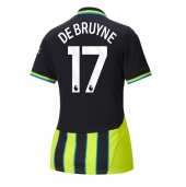 Manchester City Kevin De Bruyne #17 Replika Bortedrakt Dame 2024-25 Kortermet