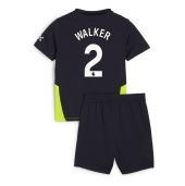 Manchester City Kyle Walker #2 Replika Bortedrakt Barn 2024-25 Kortermet (+ bukser)