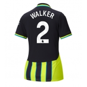 Manchester City Kyle Walker #2 Replika Bortedrakt Dame 2024-25 Kortermet