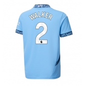 Manchester City Kyle Walker #2 Replika Hjemmedrakt 2024-25 Kortermet