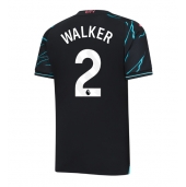 Manchester City Kyle Walker #2 Replika Tredjedrakt 2023-24 Kortermet