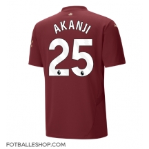 Manchester City Manuel Akanji #25 Replika Tredjedrakt 2024-25 Kortermet