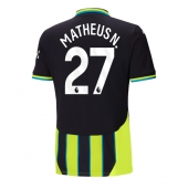 Manchester City Matheus Nunes #27 Replika Bortedrakt 2024-25 Kortermet