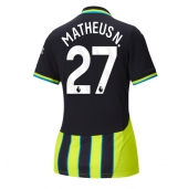 Manchester City Matheus Nunes #27 Replika Bortedrakt Dame 2024-25 Kortermet