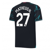 Manchester City Matheus Nunes #27 Replika Tredjedrakt 2023-24 Kortermet