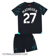 Manchester City Matheus Nunes #27 Replika Tredjedrakt Barn 2023-24 Kortermet (+ bukser)