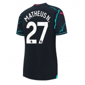 Manchester City Matheus Nunes #27 Replika Tredjedrakt Dame 2023-24 Kortermet