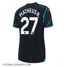 Manchester City Matheus Nunes #27 Replika Tredjedrakt Dame 2023-24 Kortermet