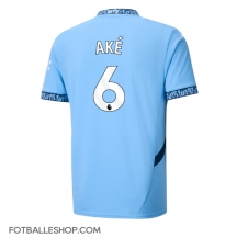 Manchester City Nathan Ake #6 Replika Hjemmedrakt 2024-25 Kortermet