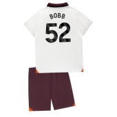 Manchester City Oscar Bobb #52 Replika Bortedrakt Barn 2023-24 Kortermet (+ bukser)