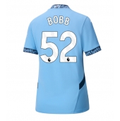 Manchester City Oscar Bobb #52 Replika Hjemmedrakt Dame 2024-25 Kortermet