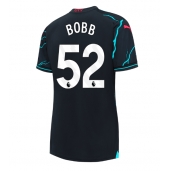 Manchester City Oscar Bobb #52 Replika Tredjedrakt Dame 2023-24 Kortermet