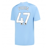 Manchester City Phil Foden #47 Replika Hjemmedrakt 2023-24 Kortermet